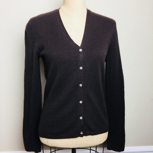 classic cashmere cardigan
